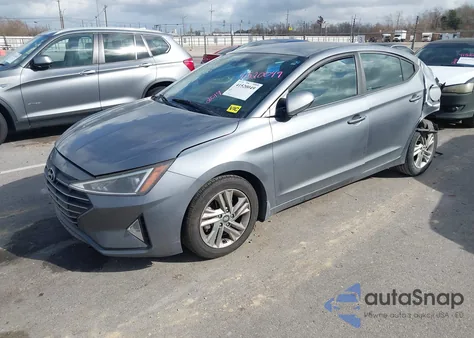 2019 Hyundai Elantra Sel z USA, uszkodzony, nr VIN KMHD84LF6KU878430